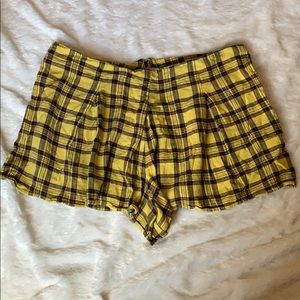Yellow and Red print Shorts!